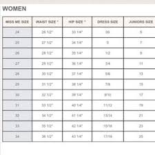 64 Cogent Pant Size Chart For Juniors