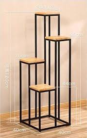 Qff American Style Retro Floor Flower Stairs Stairs Flower Pot Terrace Terrace Living Room Solid Wo Zimmerdekoration Innenarchitektur Wohnzimmer Diy Deko Ideen