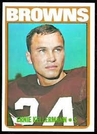 Per the conversation…Ernie Kellermann…  http://www.footballcardgallery.com/1972_Topps/162/Ernie_Kellermann/