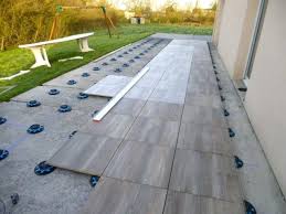 Comment nettoyer une terrasse en dalle gravillon. Carrelage Terrasse Point P Venus Et Judes