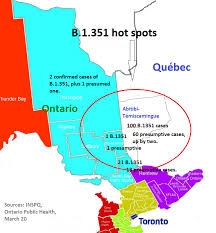 The situation between the canada and u.s. Aaron Derfel On Twitter 1 As Everyone Knows The Coronavirus Knows No Boundaries And That S Especially True In The Case Of The B 1 351 Variant Which Has Flared Up Along A Stretch Of