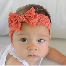 Orange Headband Vey Soft Headband Headband For Newborn Bow Etsy Pink Baby Headband Newborn Headbands Toddler Headbands