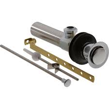 Delta Bathroom Sink Metal Pop Up