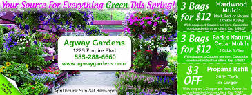 Agway Gardens Knows Springtime In Rochester Ny Save Today With Valpak Coupons With Images Home And Garden Garden Mulch