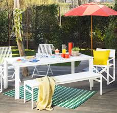 Blanche Table De Jardin Rectangulaire En Aluminium Laque Blanc En 2020 Table De Jardin Blanche Table De Jardin Et Meuble Jardin