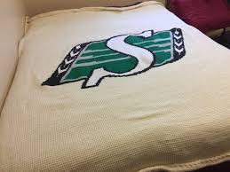 For exclusive articles, features and interviews Easy Patterns Saskatchewan Roughriders Cross Stitch Pattern