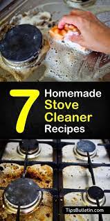 Mine got so gross after all the cooking from thanksgiving. 7 Handy Ways To Make A Stove Cleaner