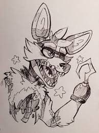 Foxy Grandpa Inktober Day 2 By G00drah Fnaf Drawings Fnaf Foxy Fnaf Art