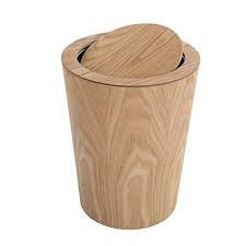 Amazon Com Garbage Can Wooden Trash Can Simple Creative Japanese Style Dustbin Home Living Room Bedroom Office St Bedroom Trash Can Wooden Trash Can Trash Can
