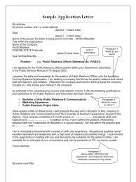 The key selection criteria responses are usually the last thing a potential employer. Sample Application Letter Pdf Public Relations Marketing