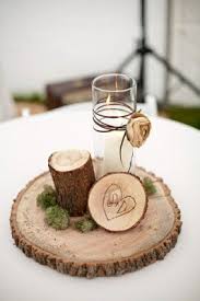 Pin By Tori Shartrand On Diy Decorating Winter Wedding Centerpieces Woodsy Wedding Outdoor Winter Wedding