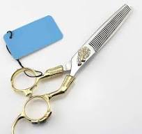 Amazon.com: iumLeap Hairdressing Scissors Double Sided Tooth ...
