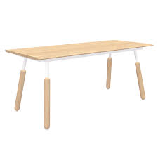 Table legs 3 rod hairpin legs set of 4 metal table legs coffee dining table legs. Envoy 70 Desk Blonde Ash Blonde Dowel Legs Collectic Home