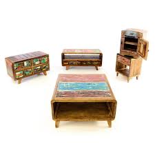 Couchtisch truhe im shabby chic design antik finish. Divero Couchtisch Tv Tisch Beistelltisch Mobel Unikat Boots Holz Recycelt
