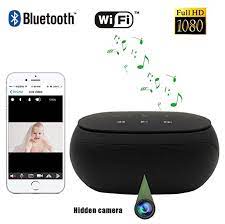 We are aim to provide quality products. Wireless Hidden Spy Camera Bluetooth Speaker With Invisible Lens Remote View Ip Camera Hd 1080p Wifi Camera Surveillance Camera Burling Mini Camera Black