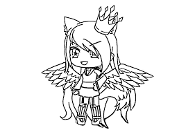 Cat wearing a crown coloring pages related posts: The Girl With Wings And Crown Coloring Pages Gacha Life Coloring Pages Coloring Pages For Kids And Adults
