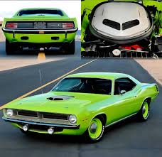Image result for Light Green 1967 Barracuda