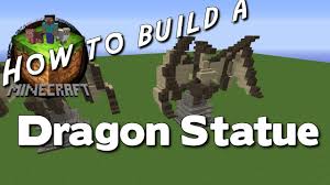 The statues will be used in a bigger build wich will be used in a i like it , it is small but amazing. Minecraft Dragon Statue Youtube