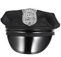 Beaupretty Police Hat Officer Cap Women Police Hat PU Leather Police Hat  Captain Hat Police Officer Costume Accessories for Halloween Christmas ...