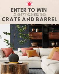 Also, earn $20 in rewards for every $200 spent when you apply for a crate & barrel credit card. Crate And Barrel 100 Gift Card Giveaway Steamy Kitchen Recipes Giveaways