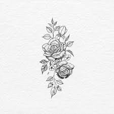 Rose Hip Tattoo Idea Rose Flower Tattoos Tattoos Rose Tattoo On Hip