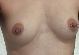 Small pierced tits