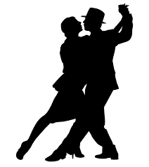 Tango Dancers Silhouette Clipart Clipart Suggest