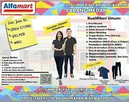 Check spelling or type a new query. Lowongan Kerja Pt Sumber Alfaria Trijaya Tbk Cabang Medan Loker Medan Desember 2019