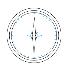 A compass is very useful for navigating on oceans and in deserts, or other places where there are few landmarks. How To Draw A Compass Really Easy Drawing Tutorial