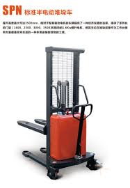 半电动堆高车 诺力叉车半电动堆高车用车托盘 阿里巴巴