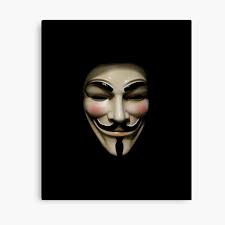 Hacktivist Group Anonymous Wall Art for Sale