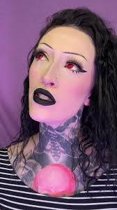 Afro Circus Makeup Zombae Undead