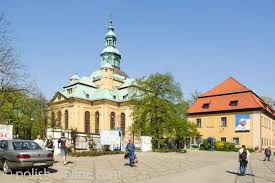 Jelenia góra on the map. Fotos Hirschberg Jelenia Gora Polen Heilig Kreuz Kirche
