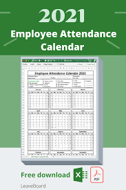 Track attendance as well as employees' time spent on each task. Employee Attendance Calendar Leave Board