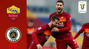Pairetto roma vs spezia highlights & full match. Roma V Spezia Full Match Live Coppa Italia 2020 2021 Serie A Tim Youtube