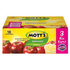 mott s apple sauce cups no sugar added