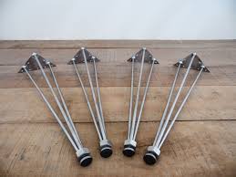 28 Stainless Steel Hairpin Table Legs 3 Pin Nuts Etsy In 2020 Table Legs Steel Table Legs Stainless Steel Table