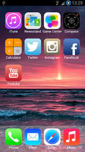 Launcher for the new iphone ios 13 makes your android phone look like a real iphonex. Ios 7 Launcher Theme Hd For Android Apk Download
