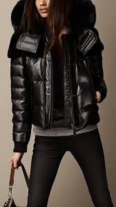 Women S Clothing Burberry United States Leather Jackets Women Quilted Coat Women All Black Fashion