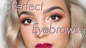 Avoid high arches, which will make your face appear thinner, says kassajikian. How To Shape Perfect Natural Eyebrows Youtube