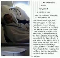 Kanye west took his first stab at the presidency this year. Kanye West In His Kanye Vest Imgur