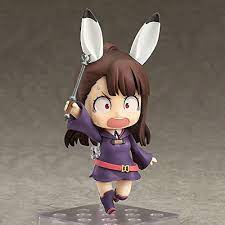 Movable Nendoroid Atsuko Akko Kagari figure, the figure comes from the  Little Witch Academy animation, standing stand is 3.8 cm high, figure made  of PVC material, including base : Amazon.se: Toys