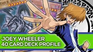 This deck is easier to use than labyrinth wall skill; Joey Wheeler Deck Profile Yu Gi Oh Character Decks Youtube