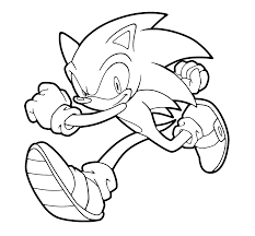 Printable sonic coloring pages for kids. Sonic Runs Coloring Pages For Kids Printable Free Cartoon Coloring Pages Super Coloring Pages Coloring Books