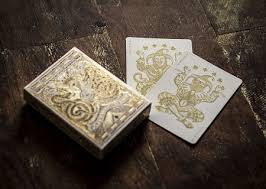 Hello everyone, i have a few old deck of cards that i have come across in the last years. Joker And The Thief White And Gold Playing Cards Deck