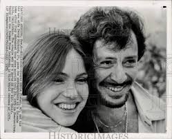 1975 Press Photo Singer Eddie Fisher & Wife Terry Richard in Los Angeles, CA