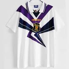 Show your support for scotland's football squad in style with these vibrant and stunning. Retro Scotland Third Football Shirt 91 93 Soccerlord