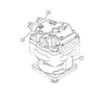 511-0317 MOTOR GP-TRAVEL S/N RBY1-UP PART OF 519-2480 MOTOR ...