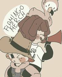 Cute Roblox Myth Art 26k Views Cleetus And Mrflimflam Flamingo Art Art How To Draw Flamingo