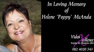 In Loving Memory of Helene 'Poppy' McAnda
